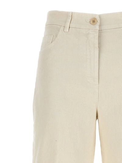 Shop Nude Cargo Pants White