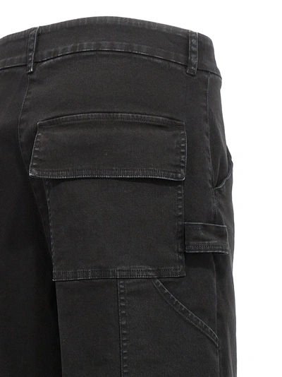 Shop Nude Cargo Pants Black