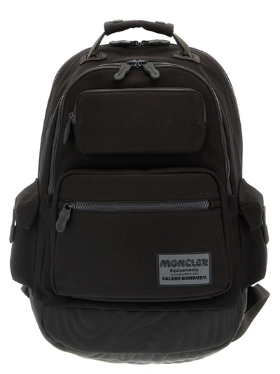Shop Moncler Genius X Salehe Bembury Backpack Backpacks Black