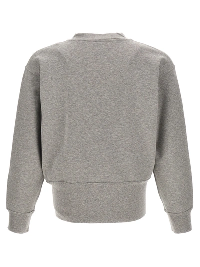 Shop Moncler Genius X Salehe Bembury Sweatshirt Gray