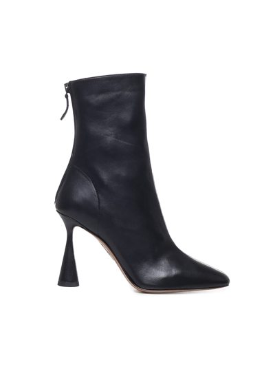 Shop Aquazzura Amore Bootie 95 In Black