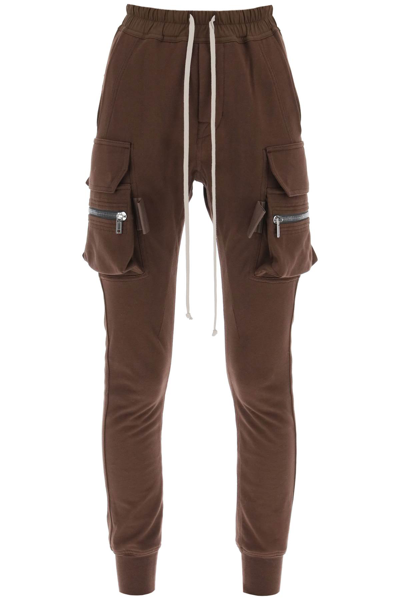 Shop Rick Owens Mastodon Cargo Pants In Brown (brown)