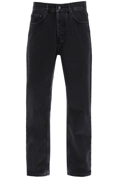 Shop Carhartt Organic Denim Loose Jeans In Black (black)