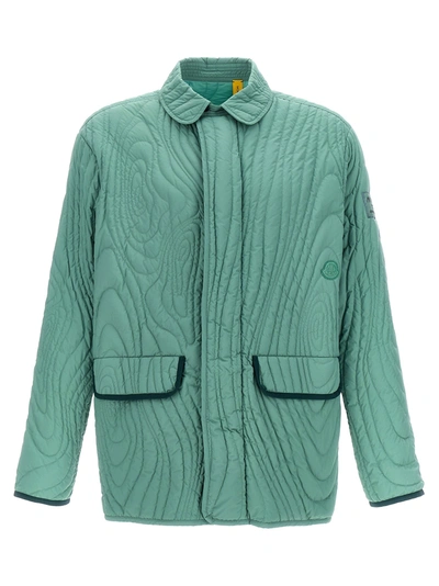 Shop Moncler Genius Harter Casual Jackets, Parka In Light Blue