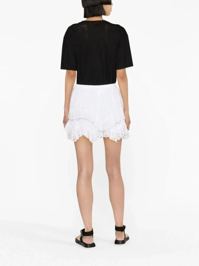 Isabel Marant Étoile Short-sleeved T-shirt In Bk Black