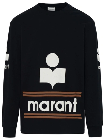 Shop Isabel Marant T-shirt Gianni In Black