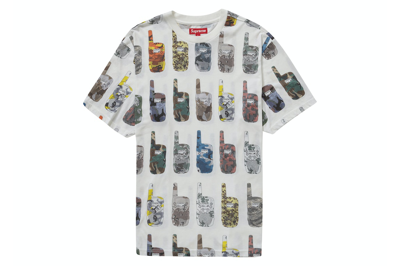 Pre-owned Supreme Walkie Talkie S/s Top White