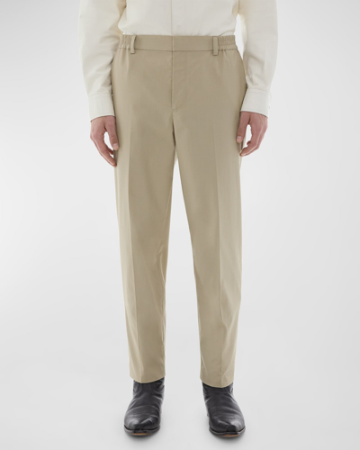 Shop Helmut Lang Men's Cotton Core Pants In Taupe