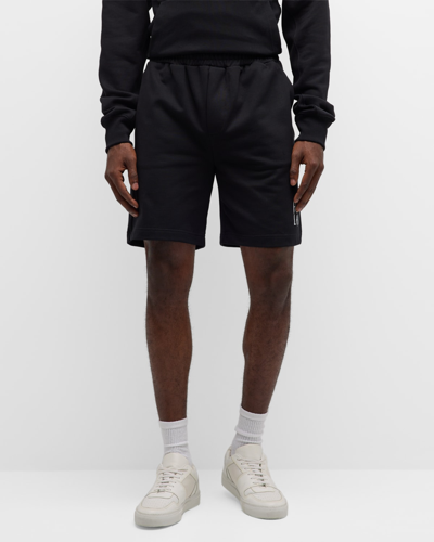 Shop Helmut Lang Men's Capsule 4 Sweat Shorts In Black