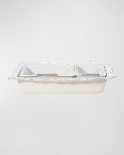 Juliska Berry & Thread Whitewash 3-piece Baking Set In White
