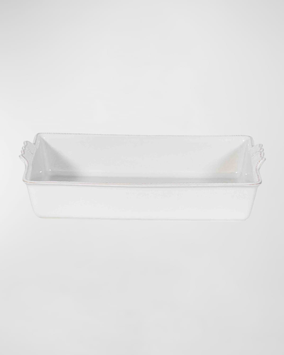Juliska Berry & Thread Rectangular Baker, 13" In White