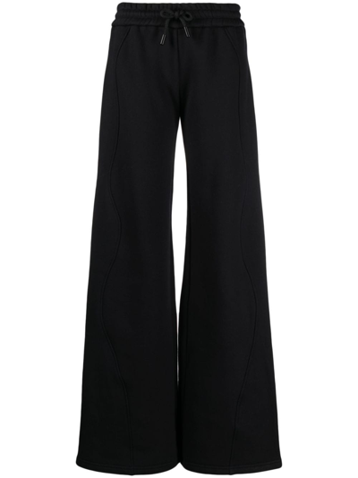 Shop Off-white Cotton Sweatpants In Black