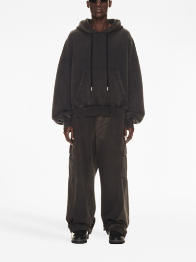 Off-white Off White Super Moon Arrow Hoodie In Black