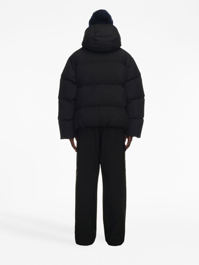 Shop Off-white Nylon Puffer Down Jacket In Black