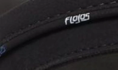 Shop Flojos Kona Flip Flop In Black/ Usa
