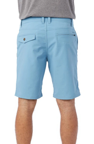 Shop O'neill Stockton Hybrid Shorts In Blue Shadow