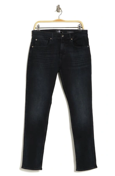 Shop Seven Adrien Squiggle Slim Fit Jeans In Black