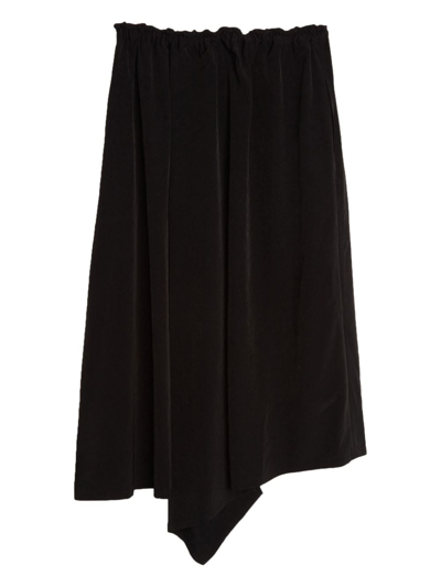 Shop Yohji Yamamoto Y-2way Skirt Trousers In Black