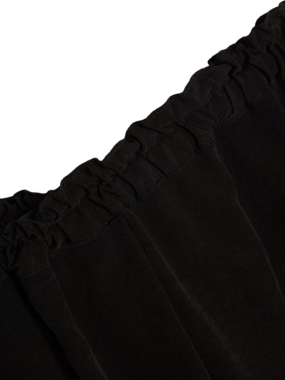 Shop Yohji Yamamoto Y-2way Skirt Trousers In Black