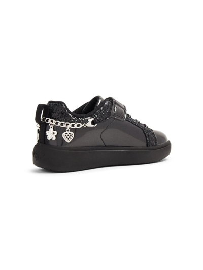 Shop Lelli Kelly Gioiello Leather Sneakers In Black