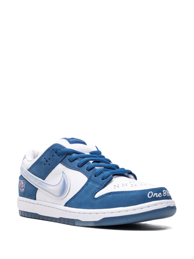 Shop Nike Sb Dunk Low "born X Raised" Sneakers In Blue