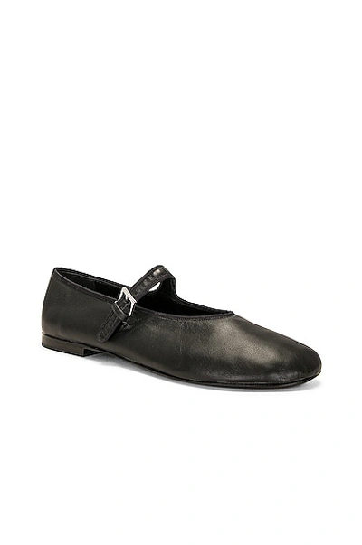 The Row Boheme Mj Ballet Flats In Nappa Leather In Black