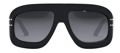 Shop Dior Signature M1u 01b Navigator Sunglasses