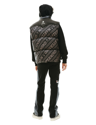 Shop Mastermind Japan Mastermind World × Rocky Mountain Down Vest In Black