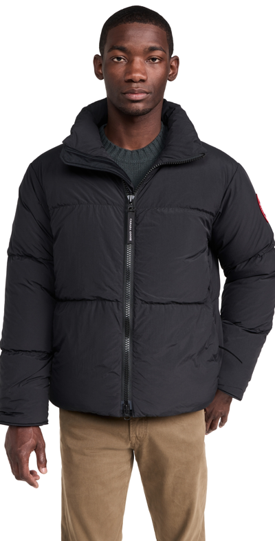 Shop Canada Goose Lawrence Puffer Jacket Black - Noir