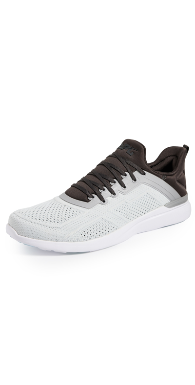 Shop Apl Athletic Propulsion Labs Techloom Tracer Sneakers Steel Grey / Cement / Anthraci