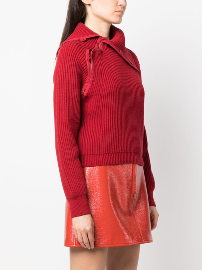 Shop Jacquemus Wool Knitwear In Red