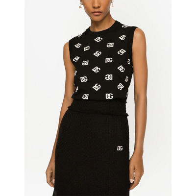 Dolce & Gabbana Wool T-shirt In Multicolor