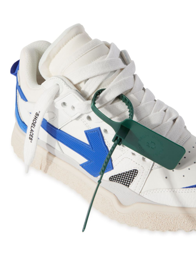 Shop Off-white Synthetic Fibers Sneakers In White