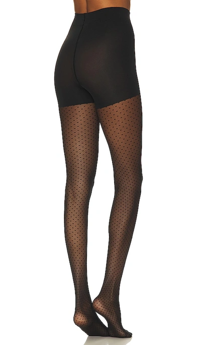 Wolford Control Dots Tights In Black