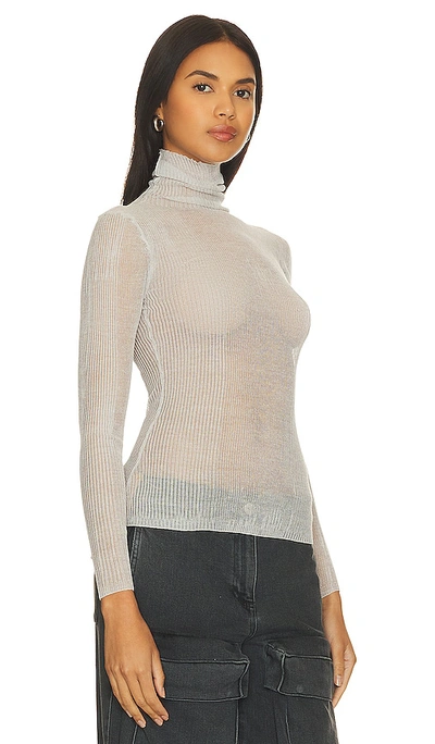 Shop Ser.o.ya Piper Sweater In Light Grey