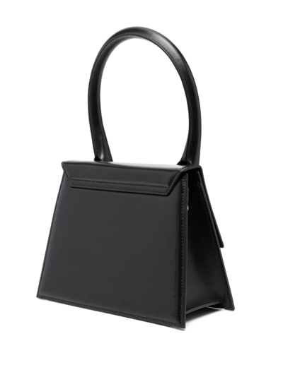 Jacquemus Le Grande Chiquito Tote Bag In Black