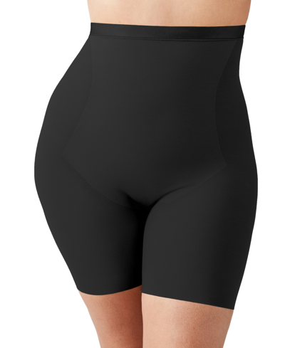 Shop Wacoal Women's Shape Revelation Hourglass Shapewear Hi Waist Thigh Shaper 808387 In Black