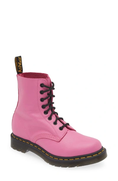 Shop Dr. Martens' 1460 Pascal Boot In Thrift Pink Virginia