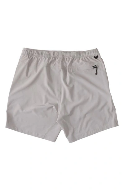 Billabong Surftrek Elastic Waist Shorts In Alloy