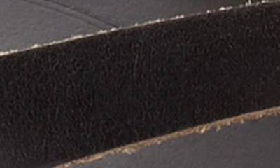 Shop Olukai Ho Opio Leather Flip Flop In Onyx/ Black Leather