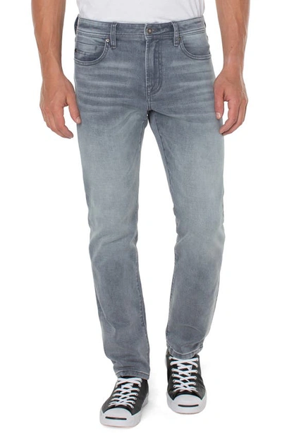 Shop Liverpool Los Angeles Kingston Modern Slim Straight Leg Jeans In Silverlake