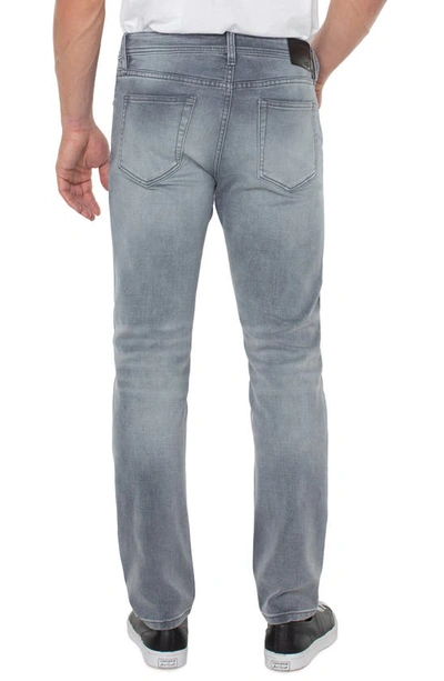 Shop Liverpool Los Angeles Kingston Modern Slim Straight Leg Jeans In Silverlake