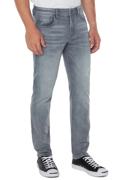 Shop Liverpool Los Angeles Kingston Modern Slim Straight Leg Jeans In Silverlake