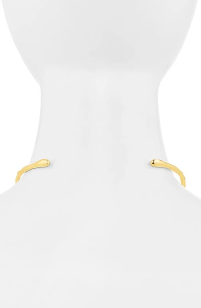 Alexis Bittar Solanales Crystal Skinny Collar Necklace In Crystals