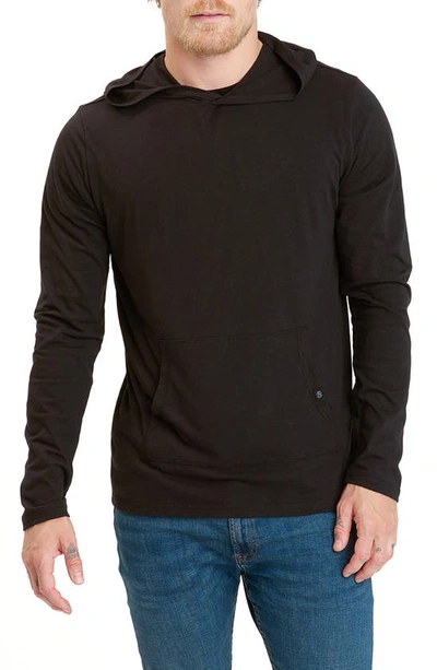 Shop Threads 4 Thought Pullover Hoodie In Black