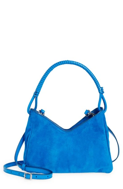 Shop Staud Valerie Shoulder Bag In Director Blue