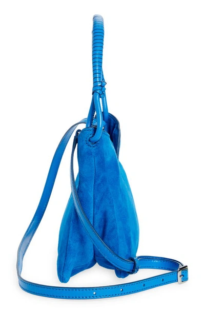 Shop Staud Valerie Shoulder Bag In Director Blue