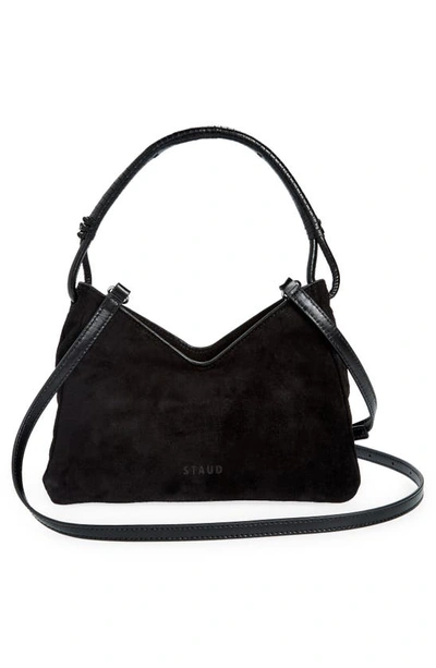 Shop Staud Valerie Shoulder Bag In Black