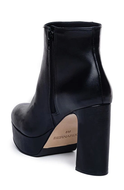 Shop Bernardo Footwear Vera Platform Bootie In Black