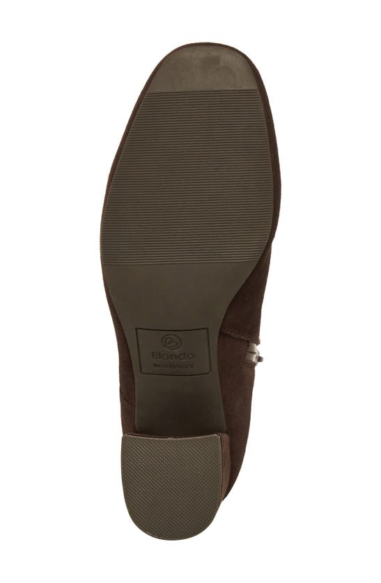 Blondo Alida Waterproof Bootie In Java Suede | ModeSens